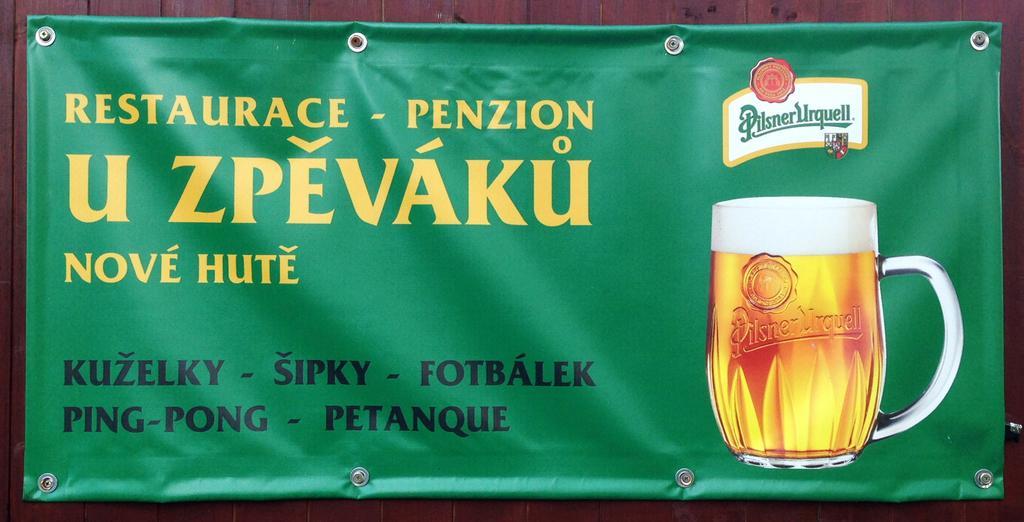Penzion U Zpevaku โนเวฮูเต ภายนอก รูปภาพ